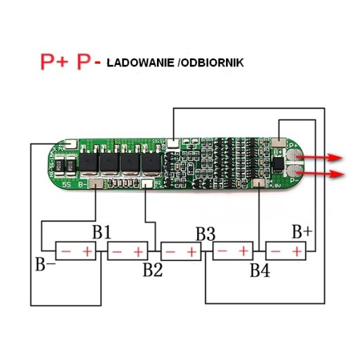 BMS 5S 15A 21V Li-ion