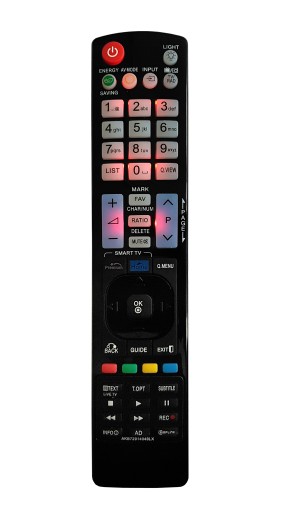 UNIVERZÁLNE DIAĽKOVÉ OVLÁDANIE PRE SMART/HD/UHD/4K TV LG