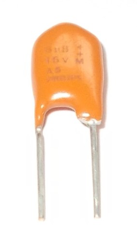 PHILIPS TANTALOVÝ KONDENZÁTOR 6,8uF 16V 10ks