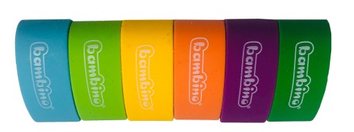 6x BAMBINO GUMA SOFT MIX COLOR a 2x GUMA MYŠ