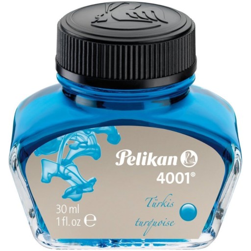Pelikan 4001 tyrkysový atrament do pera 30ml