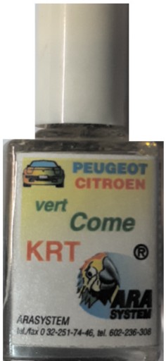 CITROEN PEUGEOT KJF X9 ROUGE ARENT TOUCH-UP LAKE