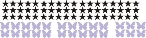 Nálepky na bicykel Butterflies Hearts Flowers Batman