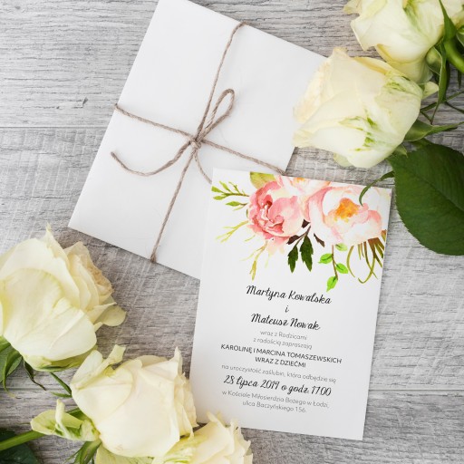 Zbierka pozvánok Mia Flowers Personalization Z5P