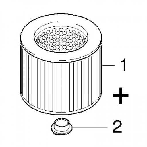 UMÝVATELNÝ FILTER PRE VYSÁVAČ KARCHER MV2 MV3 WD2 WD3 SE4001 OCHRANA MOTORA