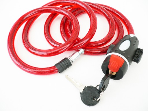 BIKE LOCK SILNÝ, HRUBÝ BIKE LOCK, 150 cm