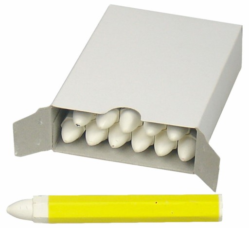 Vodotesný značkovač pneumatík Chalk White 12 ks