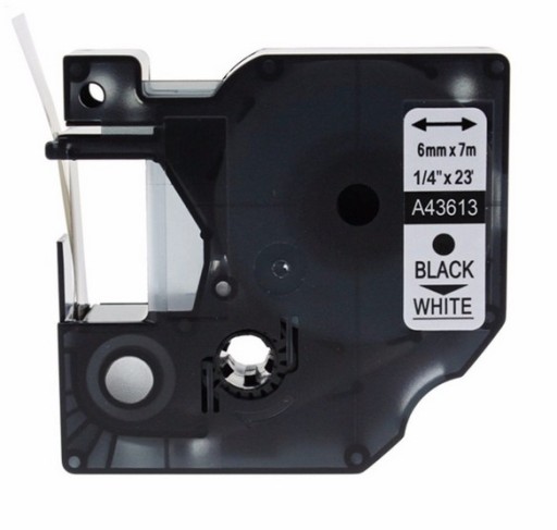 Páska pre 43613 DYMO D1 6mm x 7m biela S0720780