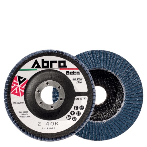 ABRA BETA KONVEXNÉ KOLESO KLAPAČOVÉ P80 125X1MM