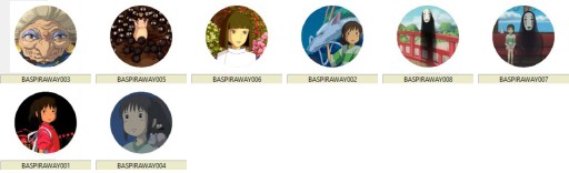 Manga Anime Spirited Away Pins VEĽKÝ VÝBER