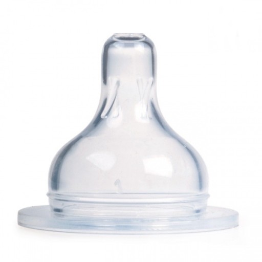 Canpol baby silikónové mini cumlíky na širokú fľašu, 2 ks EASYSTART