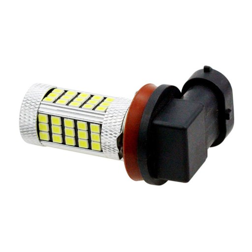 H11 H8 H9 led 63 smd 2835 + denná šošovka DRL