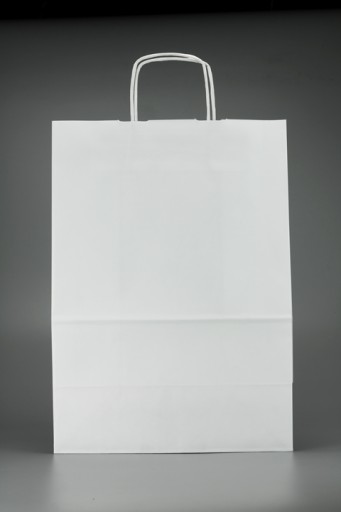 Biela papierová taška MIA 240x110x310 25 ks
