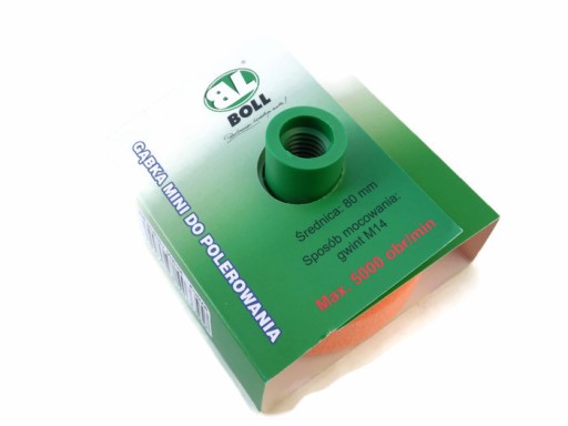 ŠPONGOVÁ LEŠTIACA PODLOŽKA MINI ZÁVIT ORANŽOVÁ 80 mm