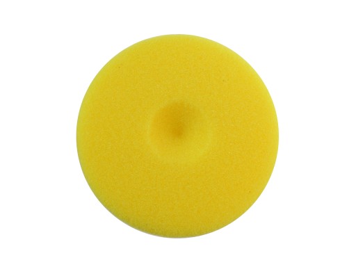 PODLOŽKA LEŠTIACA HUBKA 80mm MINI ZÁVIT M14 ŽLT