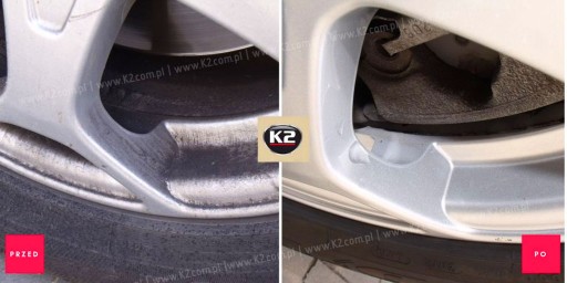 K2 FELIX Na umývanie zliatinových ráfikov a krytov nábojov 770ml 2ks