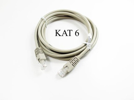 PatchCord UTP CAT.6 LAN LAN kábel 3m šedý