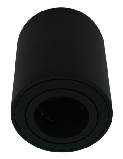 Pohyblivé okrúhle stropné svietidlo Febe Black