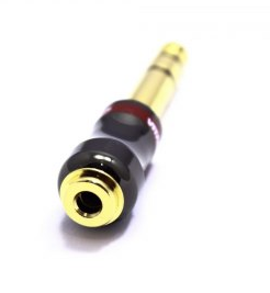 Adaptér JACK 6,3 stupňová zástrčka / 3,5 HQ zásuvka (4816)