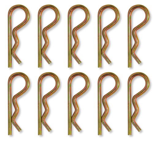 SADA 10x POĽNOHOSPODÁRSKY ČEP PIN 4mm