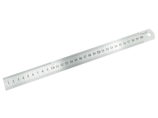 STEEL RULE RULE RULE 300mm INOX