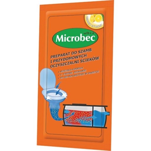 BROS Microbec prípravok do septikov 25g citrón