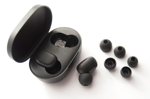 sada gumičiek na sivé slúchadlá Xiaomi AirDots