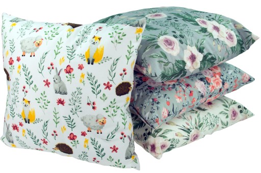 Bunda obliečka na vankúš 45x45 Flowers Sivé ruže