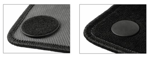 Klipy, STOPPERY, VELCRO, KOBERCE BMW MINI