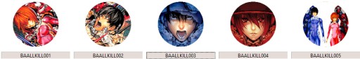 Manga All You Need Is Kill Pins, MNOHÉ DIZAJNY