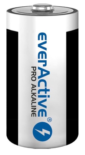 Alkalické batérie LR20 D everActive PRO - 2 ks.