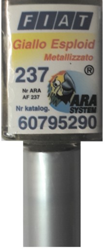 FIAT FSM 210C PASTELOVÁ BIELA FARBA, ARA TOUCH-UP