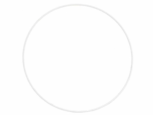 KOVOVÝ Prsteň 10cm pre BIELY LAPAČ SNOV
