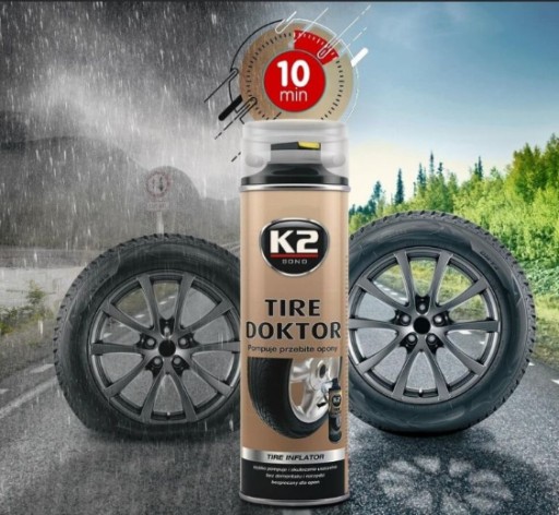Náhradný sprej na pneumatiky Tire doctor 400 ml