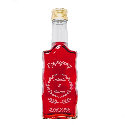 fľaštičky na tinktúry 200ml svadobné gravírovanie