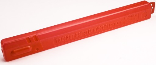 VAROVNÝ TROJUHOLNÍK E20 HOMOLOGIZÁCIA POĽSKEJ SCHVÁLENIA + KUFRE