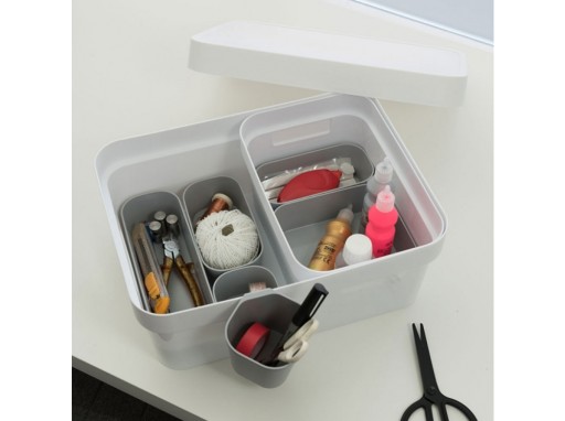 Sada 3 ks organizérov do zásuviek Infinity 8 x 8 x 5 cm CURVER