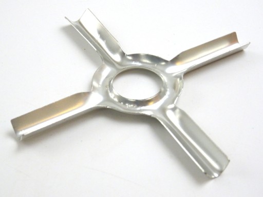 Krížový kryt na plynový sporák, 13 cm.
