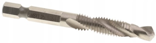 VŔTAČKA NA ZÁVITOPENIE SO ZÁVITOROM M8 X 1,25 mm HSS VŔTAČKA NA ZÁVIETENIE DO KOVU