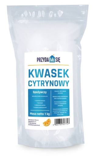 POTRAVINÁRSKA KYSELINA CITRÓNOVÁ E330 1kg ČIST
