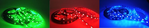RGB 300 LED 5050 SMD pásik 1 m EPISTAR AKCIA