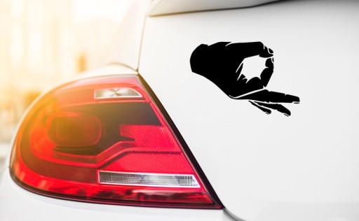 Vtipné nálepky na auto - XL rôzne