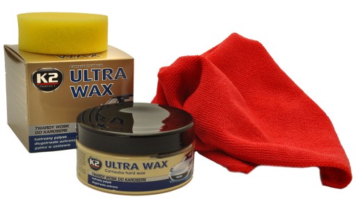 K2 ULTRA WAX Tvrdý vosk + aplikátor + MIKROVLÁKNO