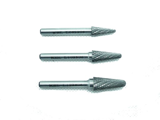 FRÉZA OTOČNÝ PILNÍK KEL 5x12 VHM PRO SHANK. 3 mm