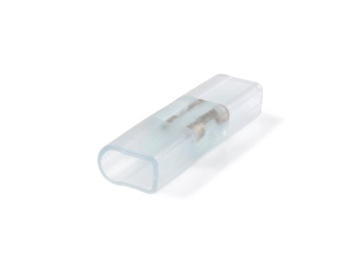 KONEKTOR PRE LED NEÓNOVÉ PÁSY 8X16MM, KRÁTKY OBOJSTRANNÝ