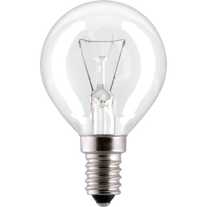 TRADIČNÁ GUĽOVÁ ŽIAROVKA E14 40W P45 TEPLÁ BIELA