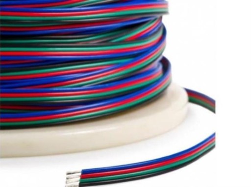 4-žilový kábel pre RGB LED pás Cze-wa