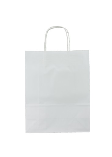 Biela papierová taška MIA 240x110x310 25 ks