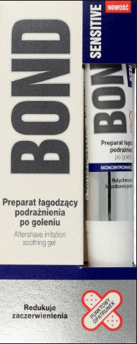 BOND SENSITIVE - UPOZORNENIE PO HOLENÍ