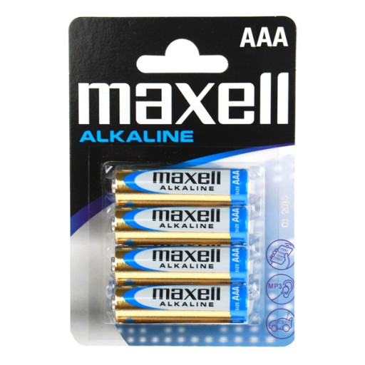 MAXELL LR03 AAA ALKALICKÉ BATÉRIE 12 ks